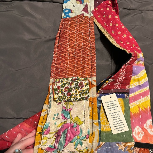 Kathmandu Multicolor Patchwork Shoulder Bag - Picture 3 of 10